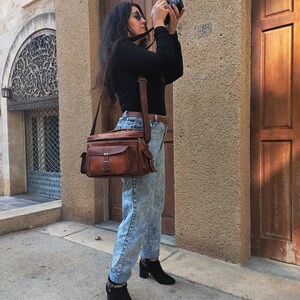 Sac de Caméra - HB036 - Étui de Protection en PU - Ajustable