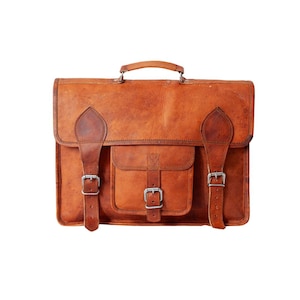 Leather Bag, Leather Satchel, Leather Messenger, Leather Briefcase, Laptop Bag Portfolio, Messenger Bag, Men's leather messenger image 6