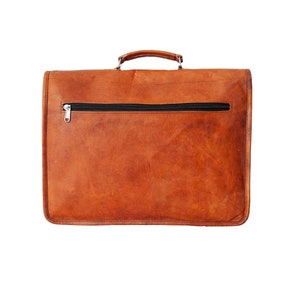 Leather Bag, Leather Satchel, Leather Messenger, Leather Briefcase, Laptop Bag Portfolio, Messenger Bag, Men's leather messenger image 8