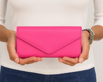 portefeuille en cuir grainé pour femme, pièce unique 100% cuir fabriquée à la main