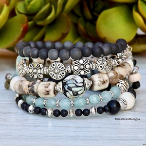 Armband med minnestråd, handgjort armband, diffusorarmband, oljearmband, lagerarmband, armbandsstapel, unikt armband, uttalandearmband