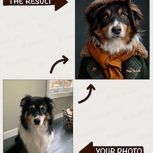 Aangepaste hondenportretcommissies afbeelding 5