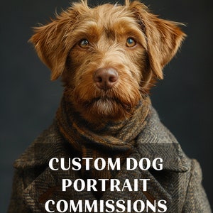 Custom Dog Portrait Commissions