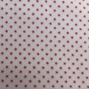 Tilda stof Basic Classics Tiny Star roze 110 cm
