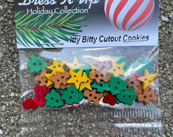 Dress it up - Knöpfe Itty Bitty Cut Out Cookies