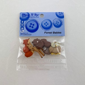 Dress it up - Buttons Forest Babies Jesse James
