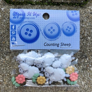 Dress it up - Buttons Counting Sheep