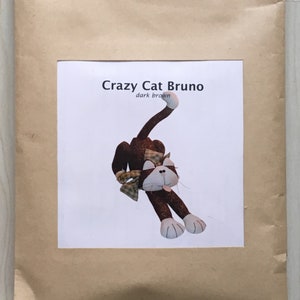 Nähset Materialpackung Crazy Cat Bruno Bild 1
