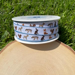 Webband Tierkinder van acufactum 1 m