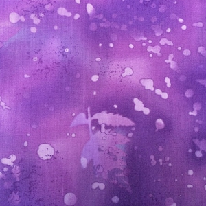 Patchworkstof Fossil Fern Purple Haze Benartex