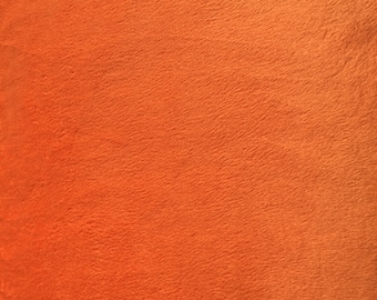 Microfaser-Plüsch, Minky, "Orange" Shannon Fabrics