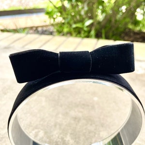 Alice in Wonderland Velvet Bow Headband/classic Hair 