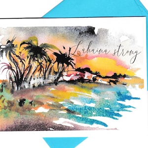 LAHAINA Strong Greeting Cards 6 Card Pack