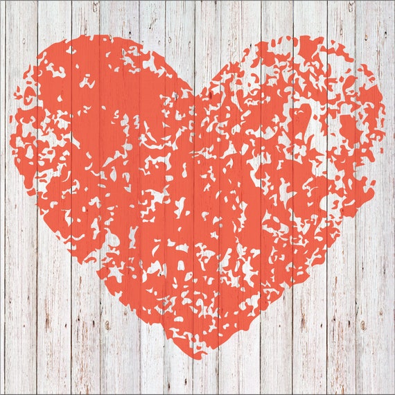 Download Heart Distressed Vintage Retro Valentine S Svg Vector Cuttable Design Silhouette Cut File Cricut Shirt Design Cricut