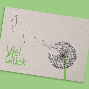 Carte postale « Bonne chance »