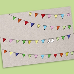 Postcard &quot;Hello Baby&quot;