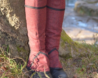 S/M/L/XL, Gaiters, Gamaschen 'Raphaela', legs cuffs, leg accessories, leg warmers, leggings, Stulpen