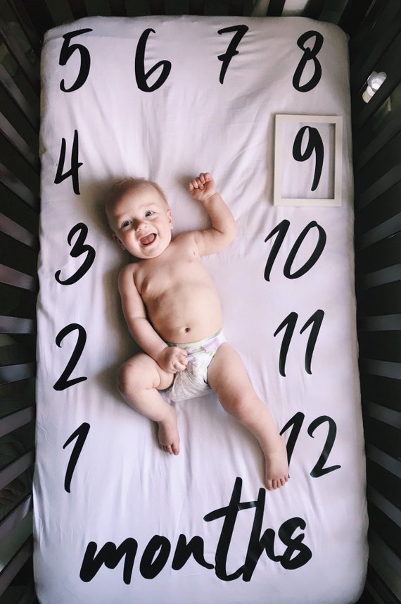 milestone crib sheet