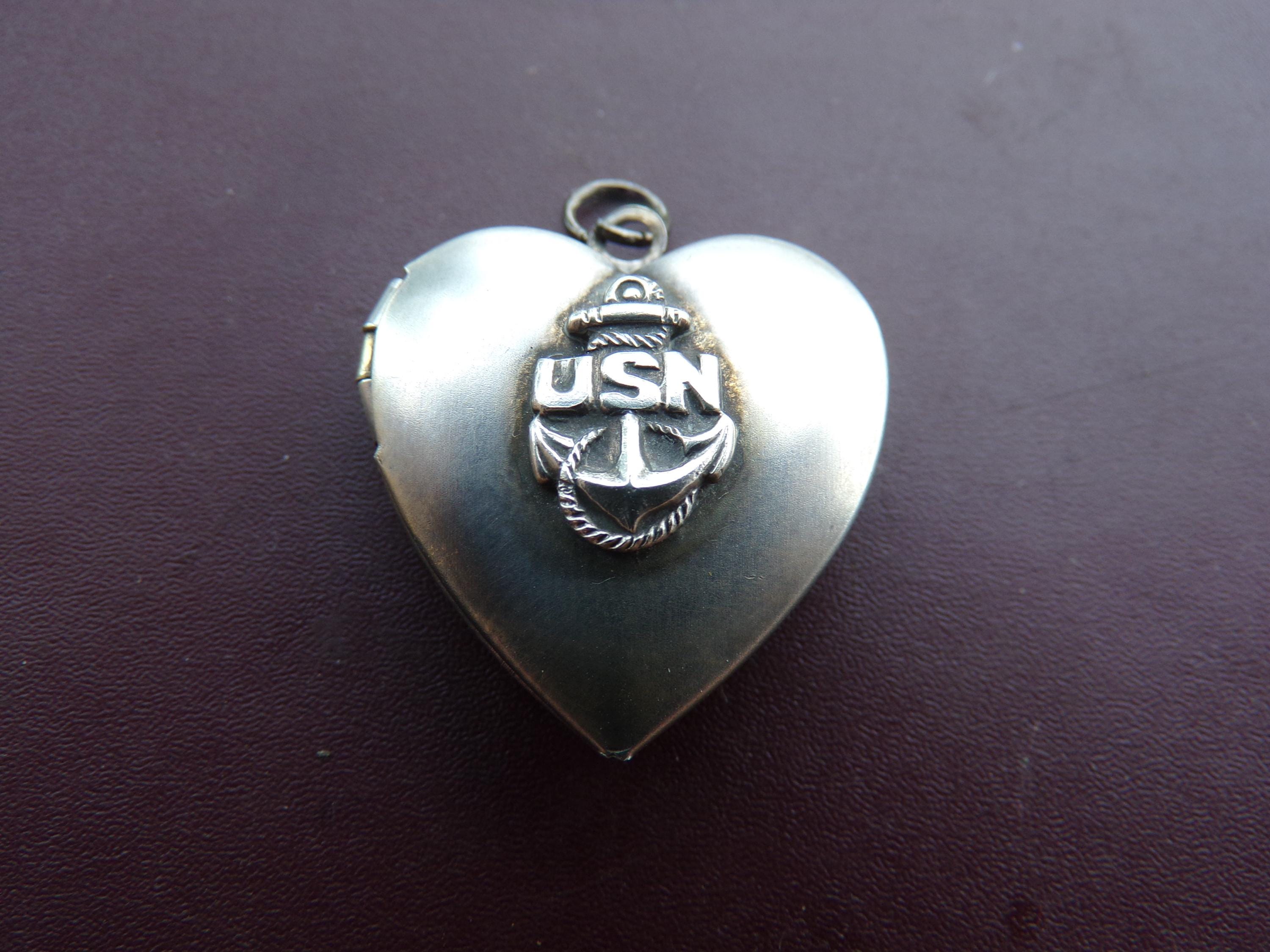 米軍実物 SWEETHEART JEWELRY USNチャーム 米軍実物 SWEETHEART JEWELRY USNチャーム