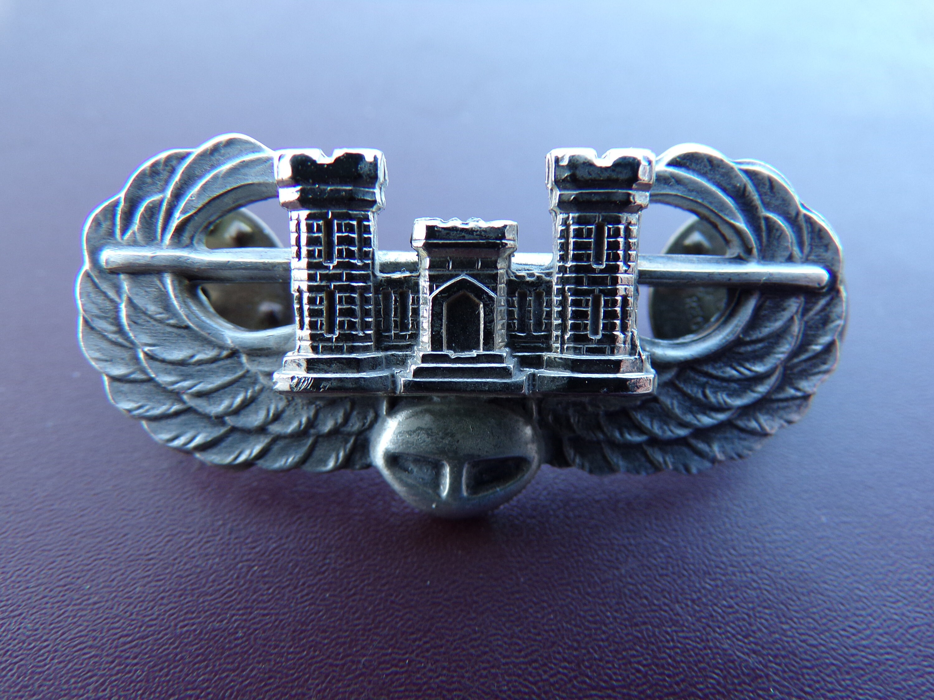 ピンバッジ Jump Wing Air Assault Airborne Badge Military US Army Parachute Pin M 