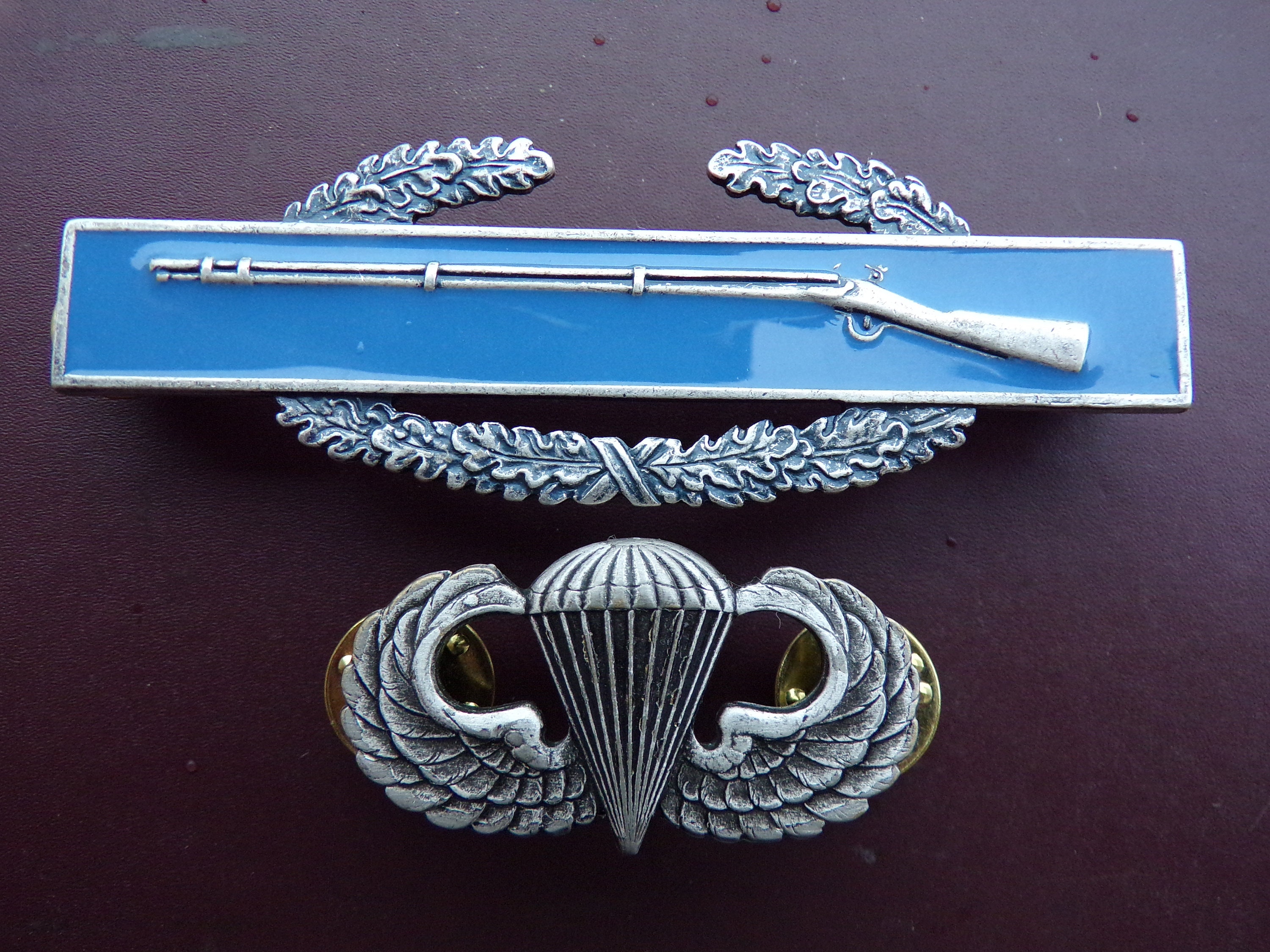 United States Army Air Corps Insignia Pin Propeller Wings