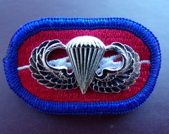82nd Airborne STB Jump Wing Badge Special Troops Battalion