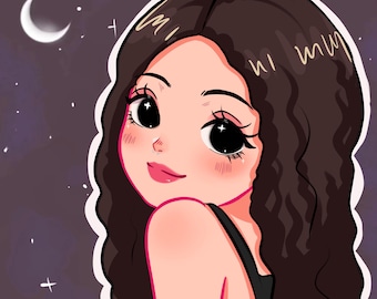 Custom Anime Portrait, Couple Portrait,Cute Cartoon Anime Portrait, Family Portrait, Couple Gift,, Twitch,YouTube profile picture, pfp