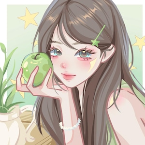 Cyfrowy niestandardowy portret pary, słodka karykatura anime z kreskówek, spersonalizowana rocznica rodziny, prezent świąteczny, urodziny, profil