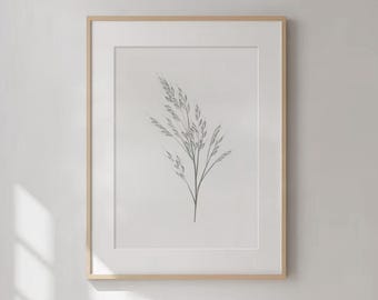 Pond Reed | Print in A4 A5 A6