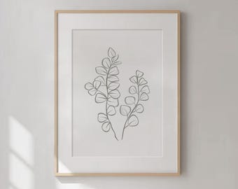Eucalyptus | Print in A4 A5 A6