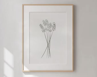 Lavender | Print in A4 A5 A6