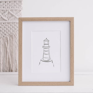 Lighthouse | Print in A4 A5 A6