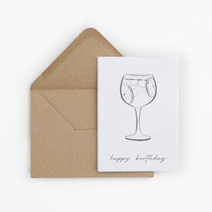 Gin Compleanno / Biglietto