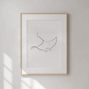 Manta Ray | Print in A4 A5 A6