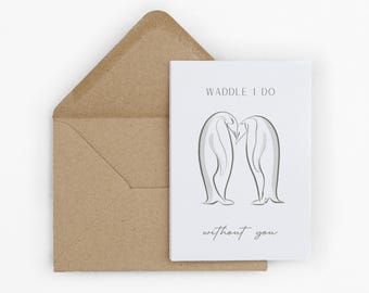 Penguin Love | Card