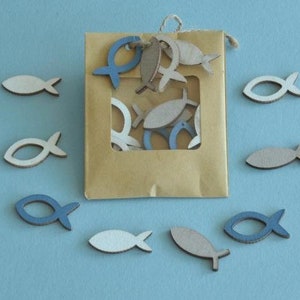 12 piezas de peces dispersos para elaborar y decorar imagen 3