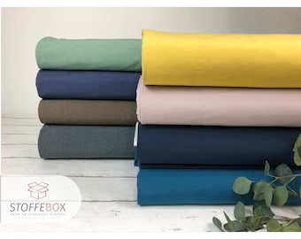 Softshell Jackenstoff Uni & Meliert (Farbe wählbar)  3500-
