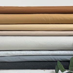 Jerseystof Öko-Tex-100 – Effen kleuren, speciale aardetinten (diverse kleuren) Artikelnr. 200-