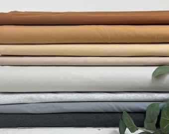 Tessuto jersey Öko-Tex-100 – Colori uniti, tonalità terra speciali (vari colori) Art. n. 200-