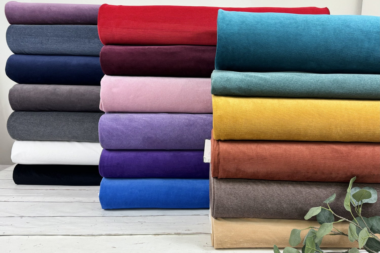 Feincord 100% Baumwolle | Meterware | Öko-Tex Klasse 1 | 0,5m | petrol Feincord 100% Baumwolle | Meterware | Öko-Tex Klasse 1 | 0,5m | petrol