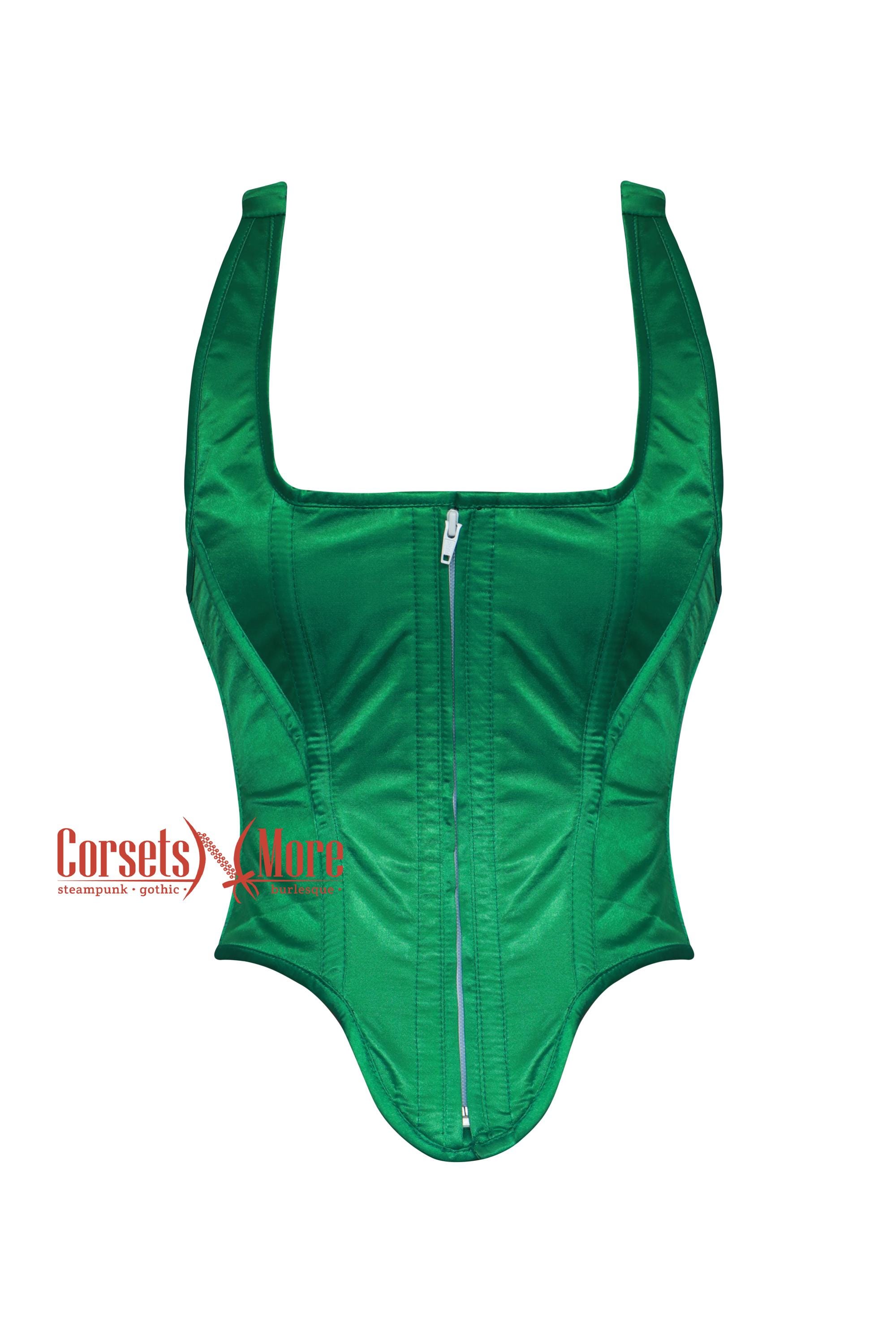 Green Satin Bodysuit Etsy Canada