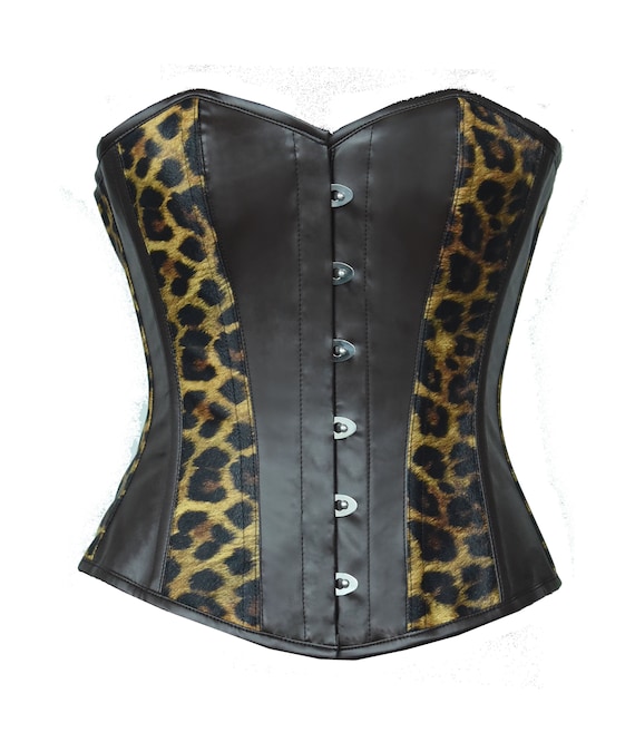 Steampunk Print Womens BootsGothic Fashion Vintage Faux Leather Fast Shipping