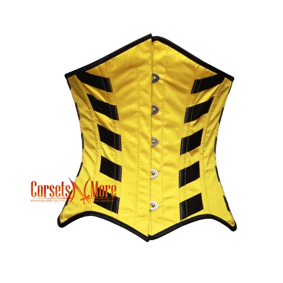 Bumblebee Basque Top Yellow and White Ladies Costume Bumblebee Basque Top Yellow and White Ladies Costume