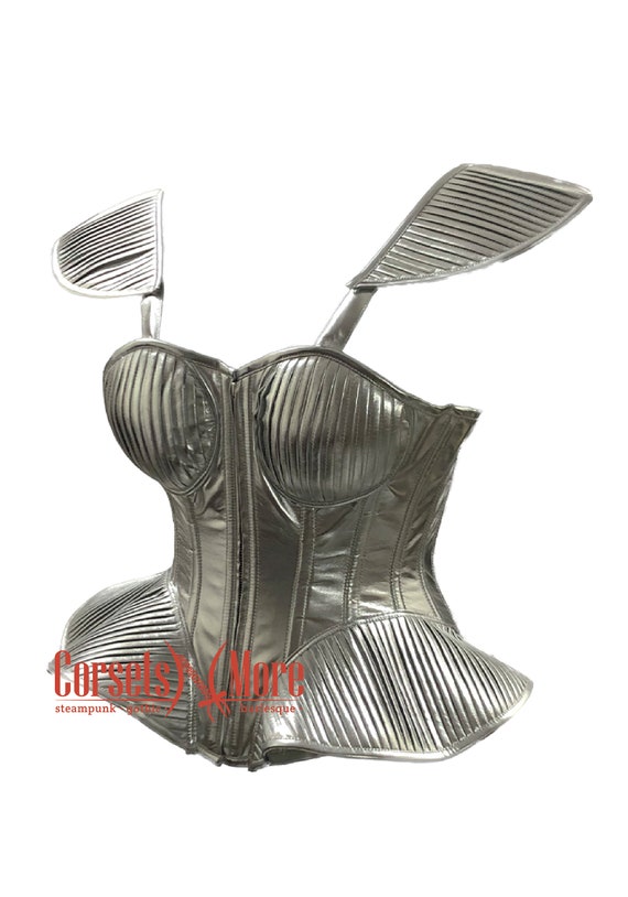 【最終お値下げ】PERVERZE Rib Cage Bustier silver 最終お値下げ】PERVERZE Rib Cage Bustier silver - メルカリ