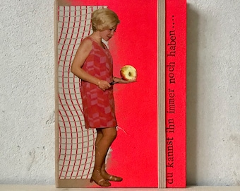 Eva - Notizbuch DinA6 mit Original Covercollage