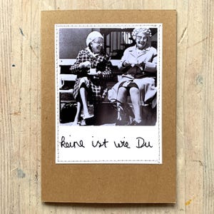 Postal hecha a mano - declaración de amor para tus personas favoritas