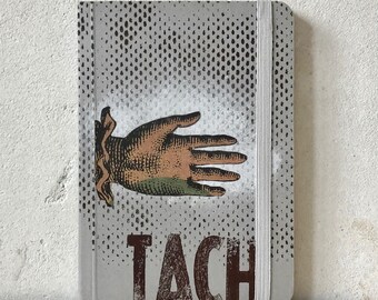 Tach! Notizbuch DinA6 mit Original Covercollage