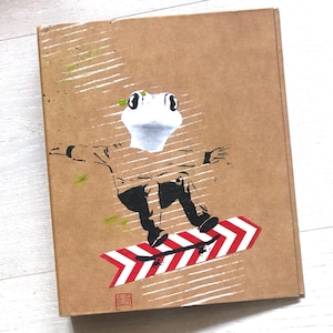 Aktenordner DinA4 "Skating Frog"