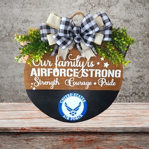 Armed Forces door hanger