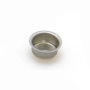 Tüllen Kerzentüllen für Adventkerzen silber (ohne Tropfenfänger) Ø 22mm